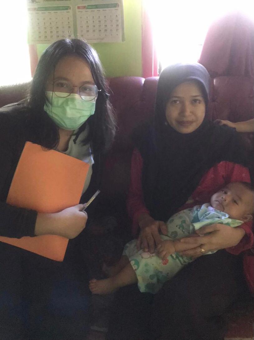 Kunjungan ketiga, Bertemu bayi Djsiradj Salman